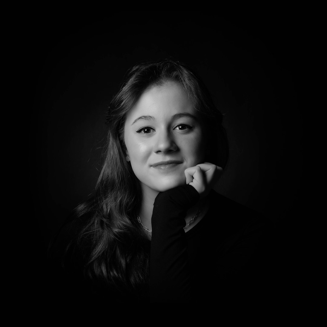 Portrait of a Danish schoolteacher in a rural classroom